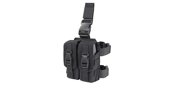 Condor Drop Leg M4 Mag Pouch Black