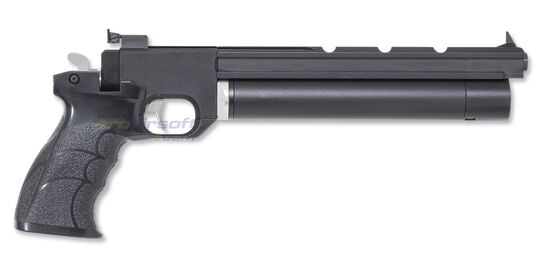 Artemis PP700SA PCP Air Pistol 4.5 mm – Regulated, Accurate and Compact - Artemis PP700SA PCP air pistol 4.5 mm side profile