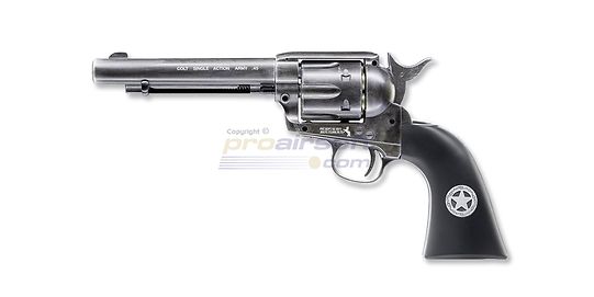 Umarex Colt Peacemaker .45 Ranger 6" 4.5mm CO2 revolveri, antiikki viimeistely>
