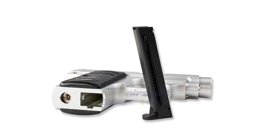 FN Browning M1906 kaasupistooli, hopea