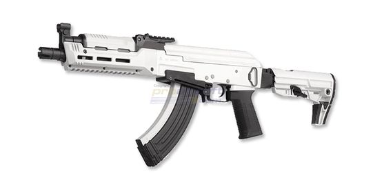 Marui Next-Gen AK White Storm NGRS blowback sähköase – metalli, valkoinen - Marui Next-Gen AK White Storm täysmetallinen blowback-airsoftase