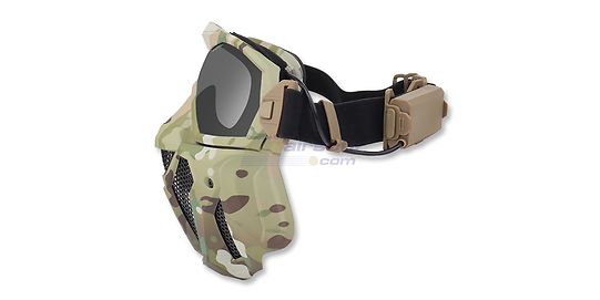 Diablo WST Pro Mask with Fan, Multicam