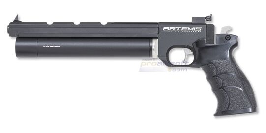 Artemis PP700SA PCP Air Pistol 4.5 mm – Regulated, Accurate and Compact - Artemis PP700SA PCP air pistol 4.5 mm side profile