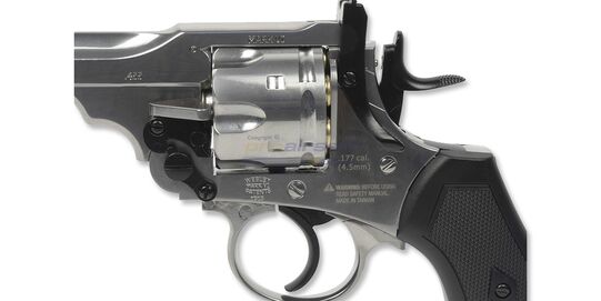 Borner Webley Revolver 4.5mm BB CO2, Silver