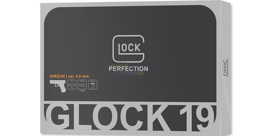 Umarex Glock 19 Gen5 CO₂ Air Pistol 4.5 mm - Retail Package