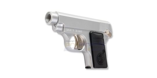 FN Browning M1906 kaasupistooli, hopea