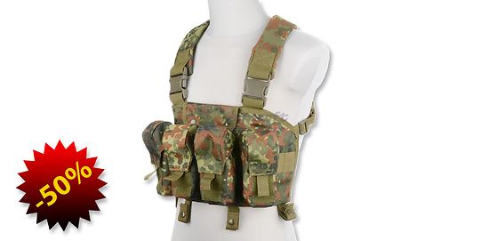 Taktinen chestrig, flecktarn>