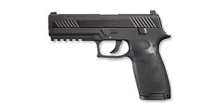 Sig Sauer P320 ASP ilmapistooli 4.5mm, rihlattu piippu musta