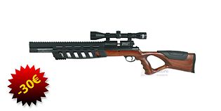 Swiss Arms Reaper ilmakivääri 5.5mm kiikarilla