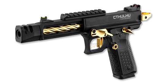 Lancer Tactical AAP-01 CTHULHU GBB, Semi/Auto, Gold