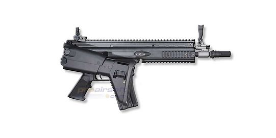 Marui Next-Gen SCAR-L CQC NGRS blowback sähköase - metalli, musta - Tokyo Marui Next-Gen SCAR-L CQC taitettava tukki