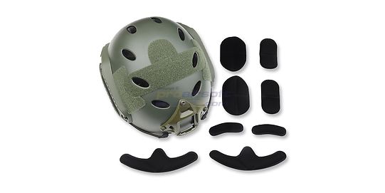 Diablo Fast kypärä linssillä, vihreä