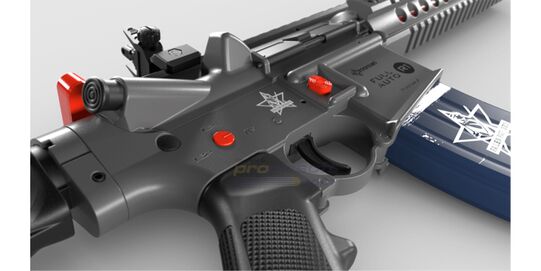 Crosman M4 R1 Fallen Patriot 4.5mm blowback sarjatuli, musta