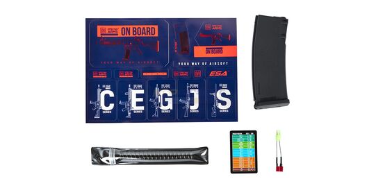 Specna Arms SA-F04-RL FLEX HAL ETU Gen2, musta