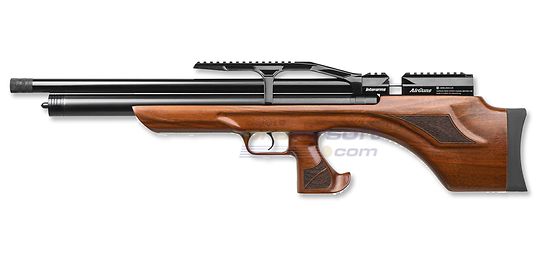 Aselkon MX7 PCP ilmakivääri 6.35mm, puutukki
