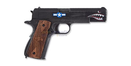Cybergun Auto Ordnance 1911 Squadron Gas Pistol, metal