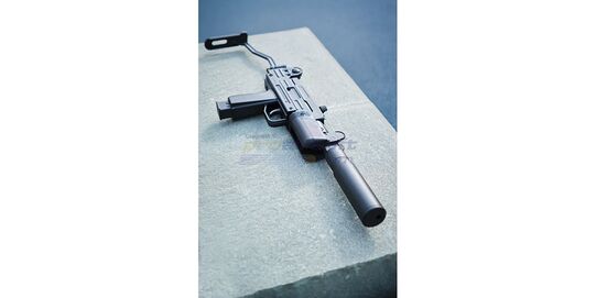 Umarex IWI Mini UZI 4.5 mm Spring Air Rifle – Rifled Barrel and Folding Stock - Umarex IWI Mini UZI 4.5 mm spring air rifle