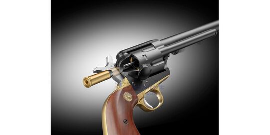 Marui SAA .45 Cavalry 7.5" Spring Revolver – Classic Western Airsoft, Black