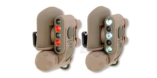 EX29 lamppu Fast/Mich kypärään, musta