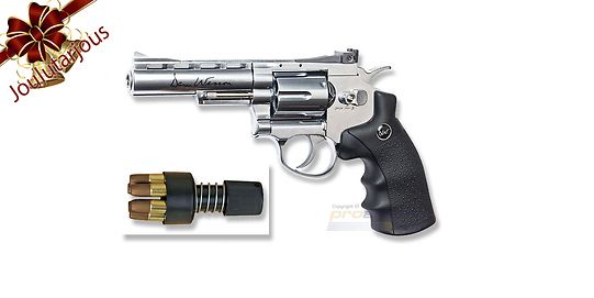 ASG Dan Wesson CO2 revolveri 4", hopea