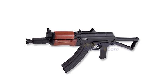 Cybergun AKS74U CO2 ilmakivääri 4,5mm, metalli/puu