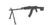 RPK-74 Machinegun AEG, Metal, Black