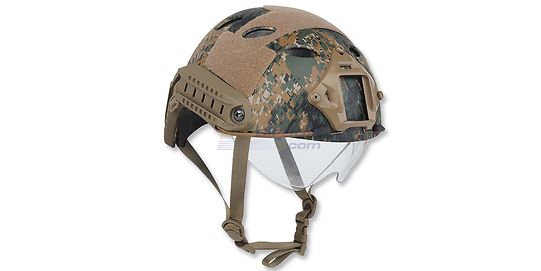 Diablo Fast kypärä linssillä, Digital Woodland