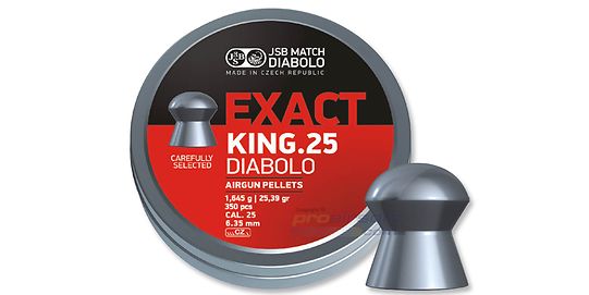 JSB Exact King 6.35mm 1.645g 150kpl