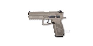 ASG CZ P-09 ilmapistooli rihlattu 4,5mm CO2, metalli hiekka