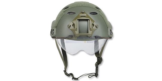 Diablo Fast kypärä linssillä, vihreä