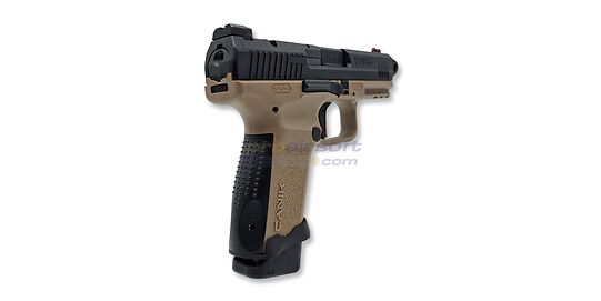 Cybergun Canik TP9 Elite Combat kaasupistooli, dualtone