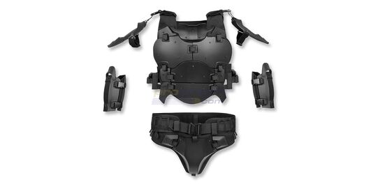 Diablo WST panssarihaarniska, musta