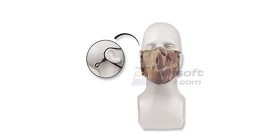 Miltec kasvomaski SS puuvilla/polyesteri, multicam