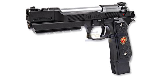 WE M92 Barry Burton Biohazard kaasupistooli, metalli