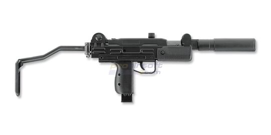 Umarex IWI Mini UZI 4.5 mm Spring Air Rifle – Rifled Barrel and Folding Stock - Umarex IWI Mini UZI 4.5 mm spring air rifle
