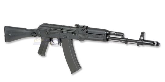 Cyma AK74S Full Metal AEG – Steel AK74S Airsoft Rifle - Cyma AK74S full metal airsoft AEG with steel receiver.