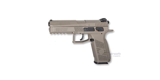 ASG CZ P-09 ilmapistooli rihlattu 4,5mm CO2, metalli hiekka