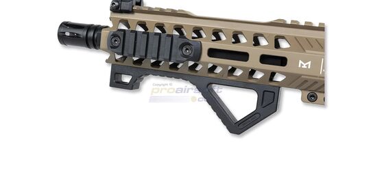 Specna Arms SA-C17 CORE HAL ETU Gen2 AEG, Tan - Lightweight aluminum M-LOK handguard with front grip