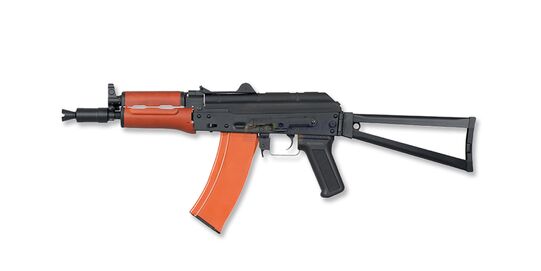AKS 74U blowback sähköase, puu/metalli