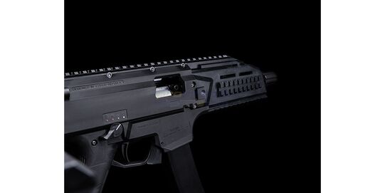 ASG CZ Scorpion EVO 3 A1 Sportline sähköase – MOSFET, ECU, LiPo-akku - Scorpion EVO kiskot ja molemminpuoliset hallintalaitteet