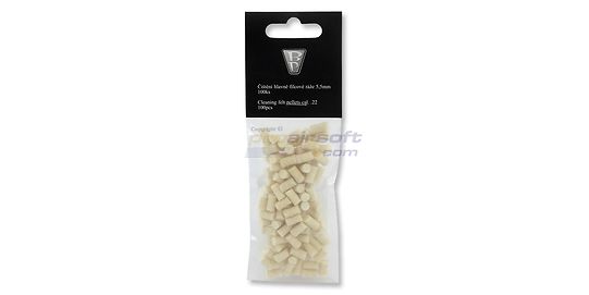 Airgun Cleaning Cotton Pellets 5.5mm (100pcs)