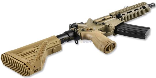 Umarex H&K HK416 A5 sähköase (Mosfet), hiekka