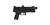 Hatsan Velox T50 PCP Rubber Ball Pistol, Black
