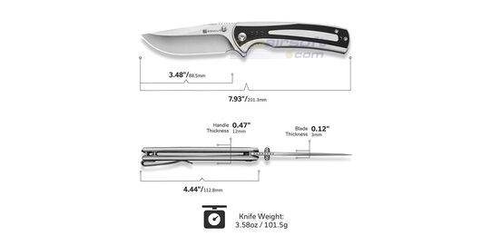 Sencut Regnator G10 Flipper - Sencut Regnator G10 Flipper mitat.