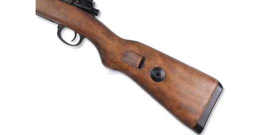 Mauser Kar K98 kaasukivääri, puutukki