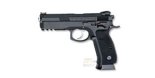 ASG CZ SP-01 Shadow blowback CO2/kaasupistooli metalli musta
