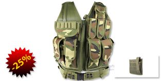 Diablo Tactical Vest, Woodland
