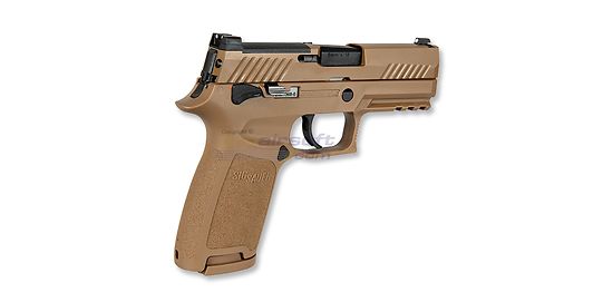 Sig Sauer P320 M18 Proforce kaasupistooli, metalli hiekka