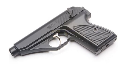 Mauser HSc kaasupistooli, musta
