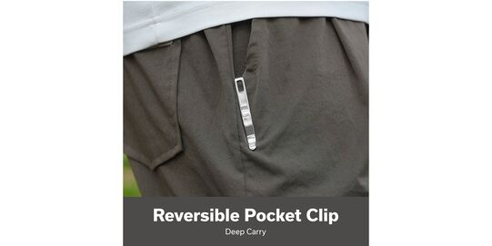 Sencut Glenspar Folding Knife - reversible tip-up pocket clip for EDC carry